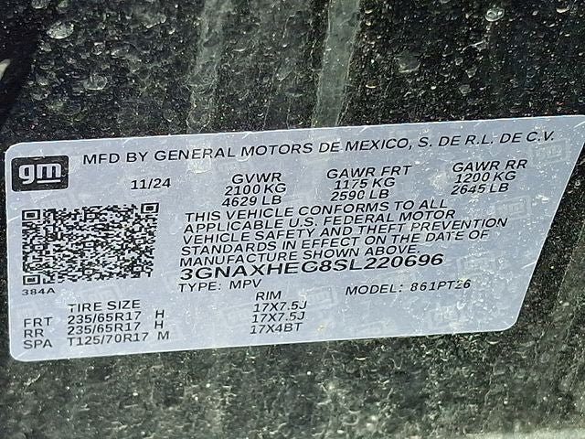 2025 Chevrolet Equinox LT