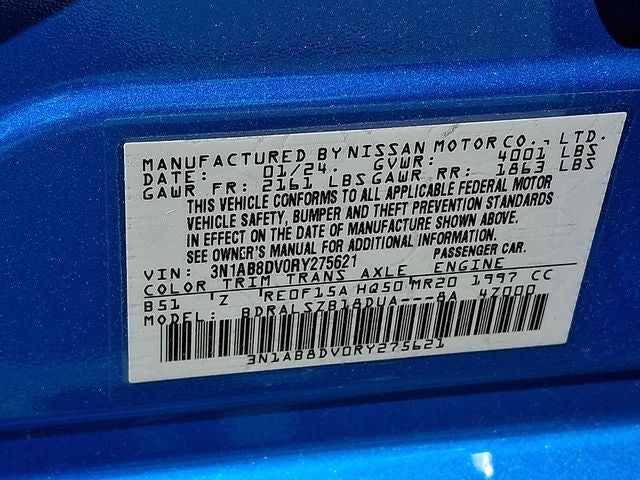 2024 Nissan Sentra SR