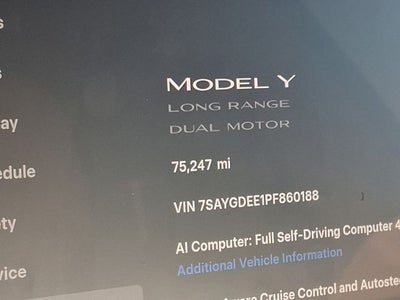 2023 Tesla Model Y Long Range