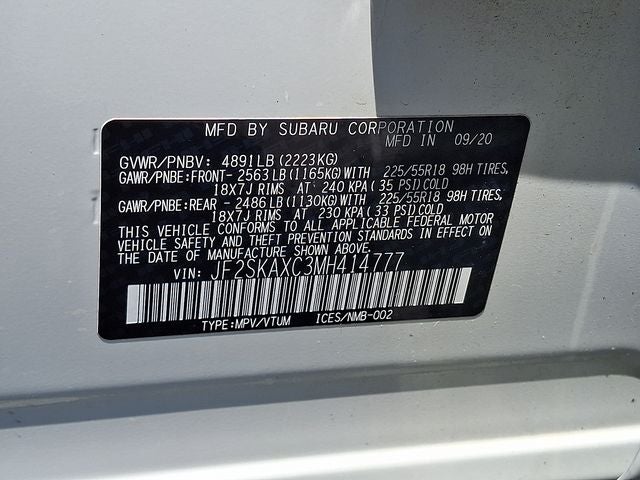 2021 Subaru Forester Touring