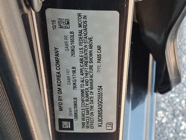 2016 Chevrolet Spark LS