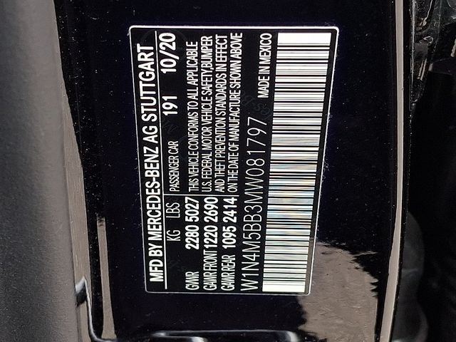 2021 Mercedes-Benz GLB GLB 35 AMG® 4MATIC®