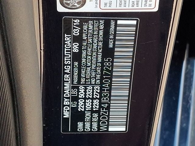 2017 Mercedes-Benz E-Class E 300 Sport