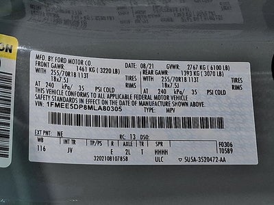 2021 Ford Bronco Base