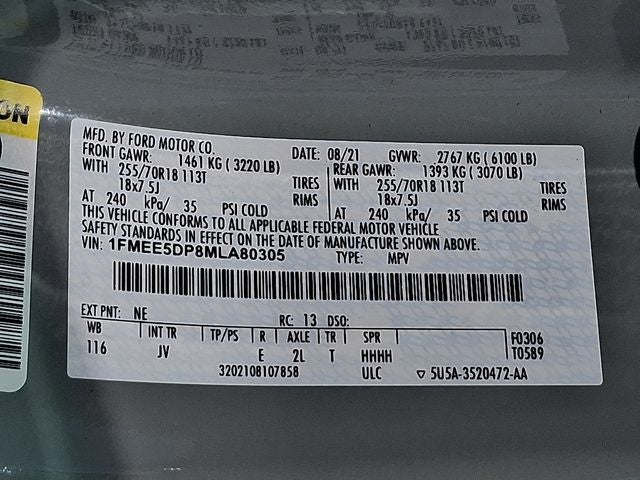 2021 Ford Bronco Base