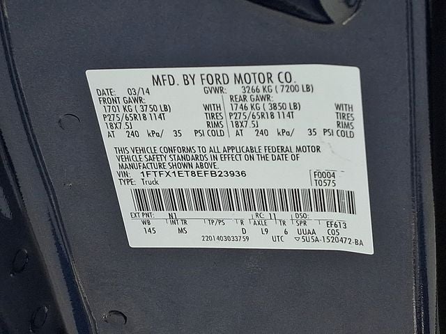 2014 Ford F-150 XLT