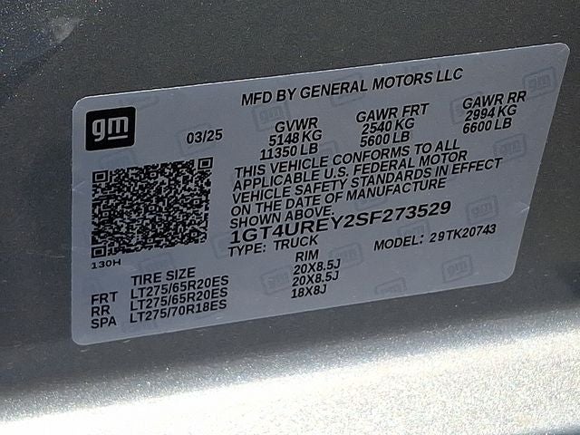2025 GMC Sierra 2500HD Denali