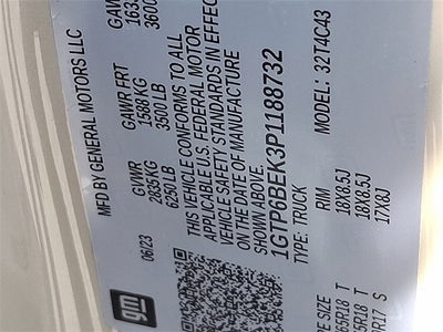 2023 GMC Canyon Elevation