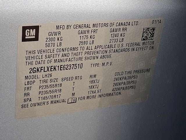 2014 GMC Terrain SLT