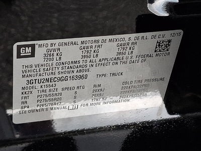 2016 GMC Sierra 1500 SLT