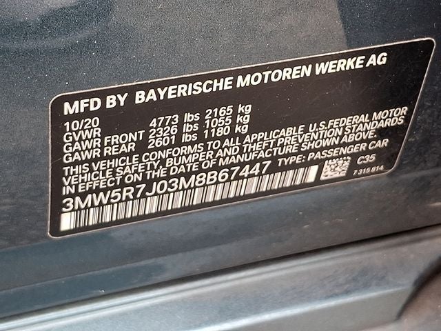 2021 BMW 3 Series 330i xDrive