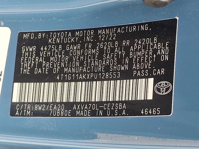 2023 Toyota Camry SE