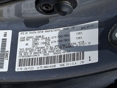 2019 Toyota Tacoma SR5