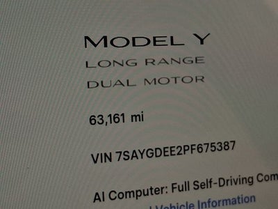 2023 Tesla Model Y Long Range