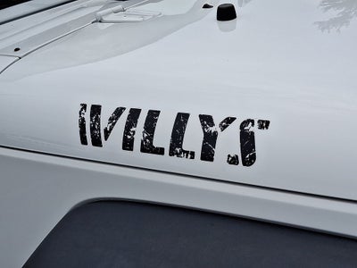 2018 Jeep Wrangler JK Willys Wheeler