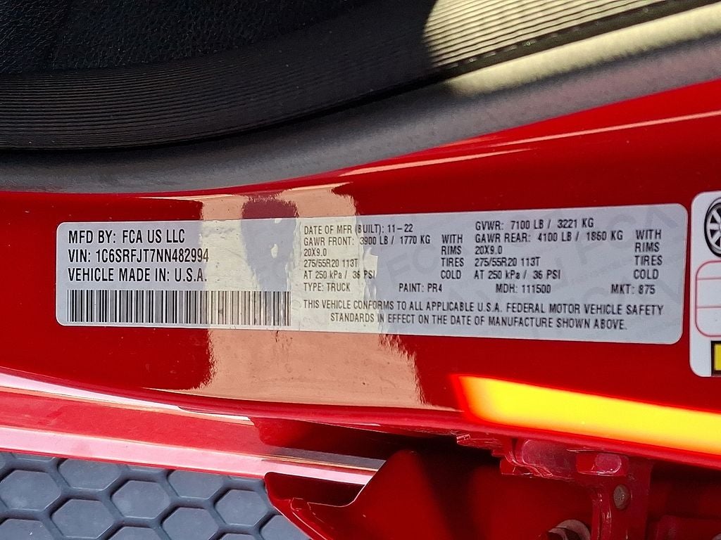 2022 RAM 1500 Laramie