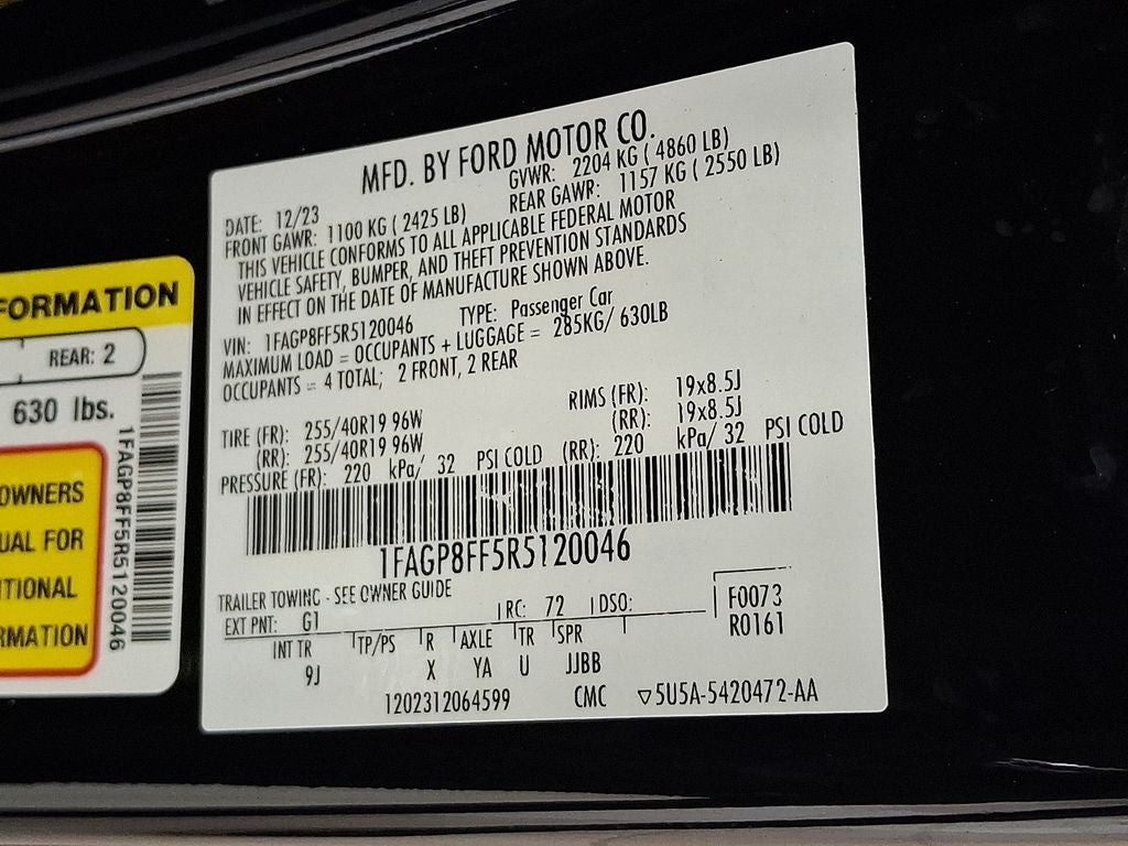 2024 Ford Mustang GT Premium