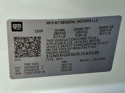 2025 Chevrolet Traverse LT 1LT