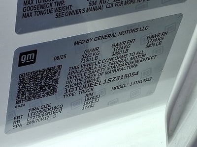 2025 GMC Sierra 1500 AT4