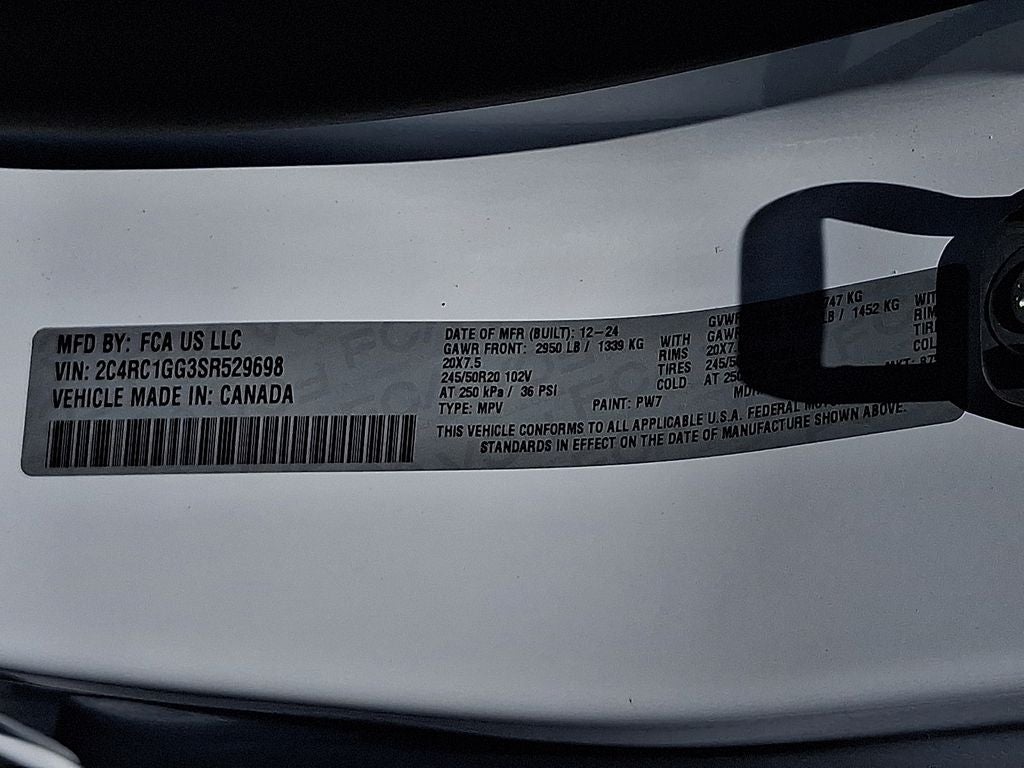 2025 Chrysler Pacifica Limited