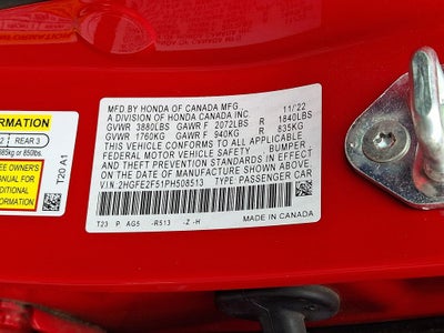 2023 Honda Civic Sport