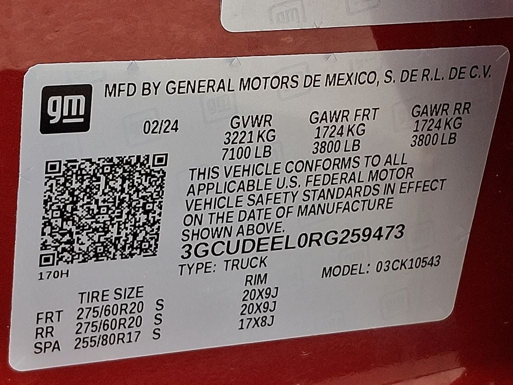 2024 Chevrolet Silverado 1500 RST