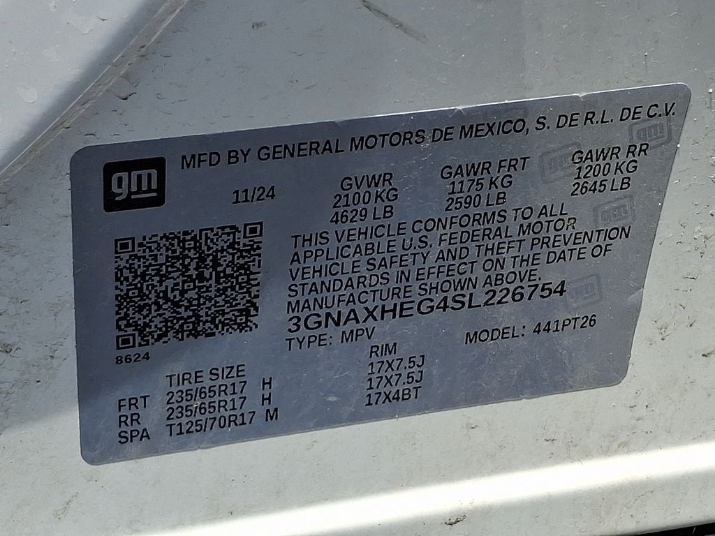 2025 Chevrolet Equinox LT