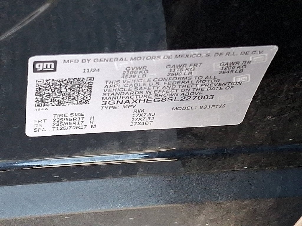 2025 Chevrolet Equinox LT