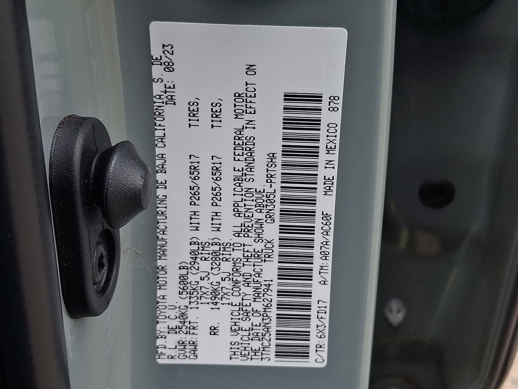 2023 Toyota Tacoma TRD Sport V6