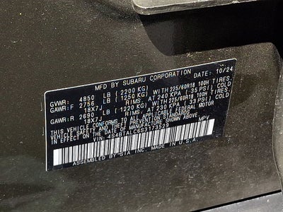2025 Subaru Outback Onyx Edition