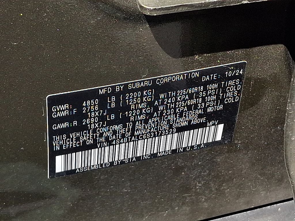 2025 Subaru Outback Onyx Edition