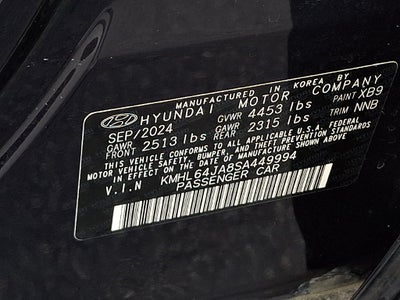 2025 Hyundai Sonata SEL