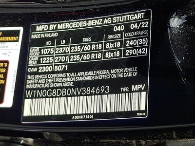 2022 Mercedes-Benz GLC GLC 300