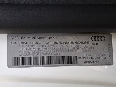 2020 Audi R8 5.2 quattro