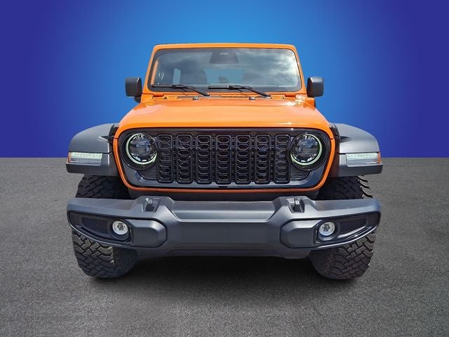Used 2025 Jeep Wrangler 4xe Willys 4XE with VIN 1C4RJXN6XSW595742 for sale in Wilkesboro, NC