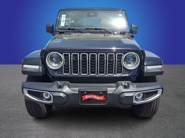 Used 2025 Jeep Wrangler 4xe Sahara 4XE with VIN 1C4RJXP63SW579153 for sale in Wilkesboro, NC