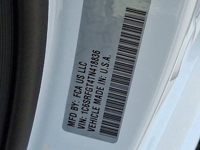2026 RAM 1500 Tradesman Crew Cab 4x4 5'7' Box