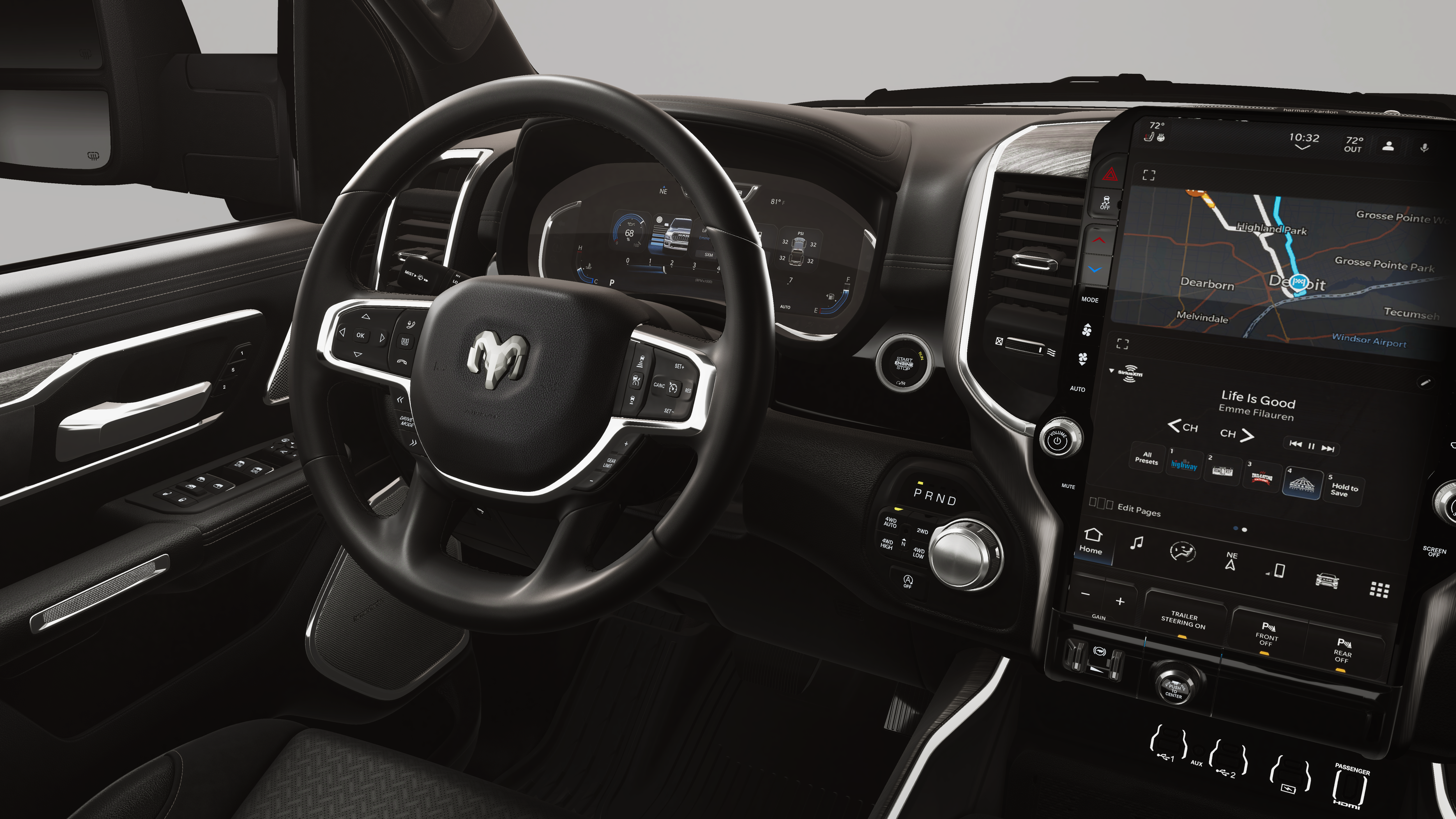 2026 RAM 1500 RAM 1500 LARAMIE CREW CAB 4X4 5'7' BOX