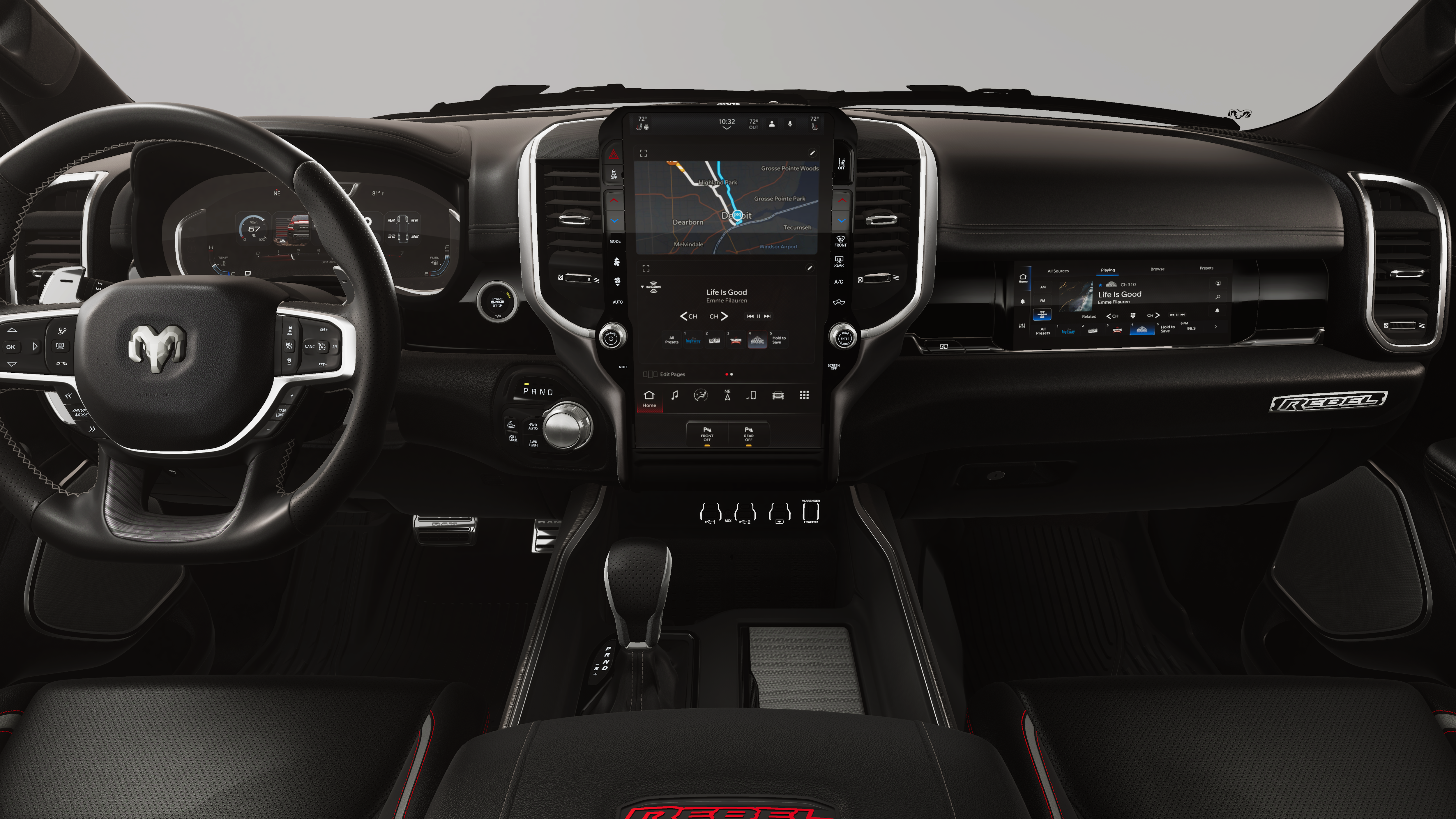 2026 RAM 1500 RAM 1500 REBEL CREW CAB 4X4 5'7' BOX