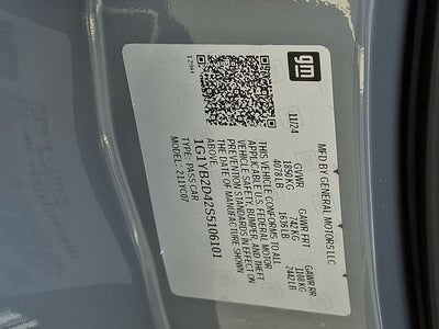 2025 Chevrolet Corvette RWD Coupe 2LT