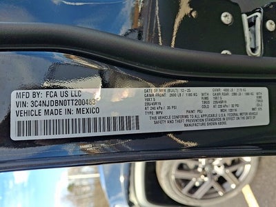 2026 Jeep Compass COMPASS LATITUDE ALTITUDE 4X4