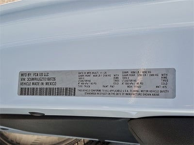 2026 RAM ProMaster 3500 RAM PROMASTER 3500 TRADESMAN CARGO VAN HIGH ROOF 159' WB EXT