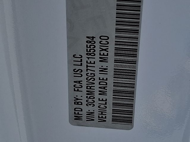 2026 RAM ProMaster 3500 RAM PROMASTER 3500 TRADESMAN CARGO VAN SUPER HIGH ROOF 159' WB EXT