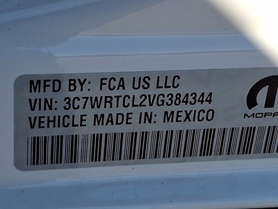 2027 RAM 3500 RAM 3500 TRADESMAN CREW CAB CHASSIS 4X4 60' CA