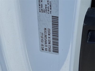 2022 RAM ProMaster 3500 Cab Low Roof