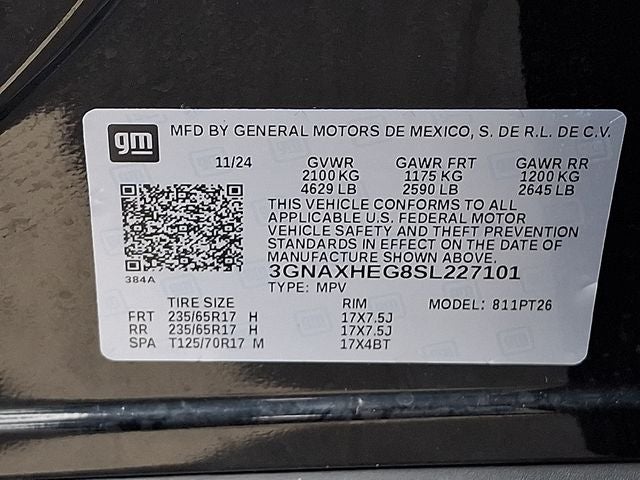 2025 Chevrolet Equinox FWD LT