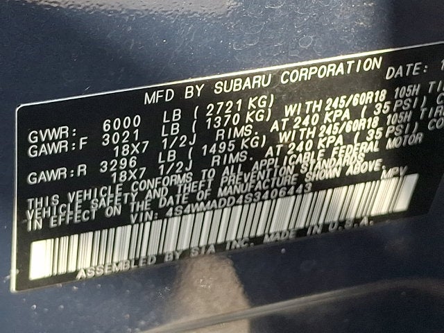 2025 Subaru Ascent Premium 7-Passenger