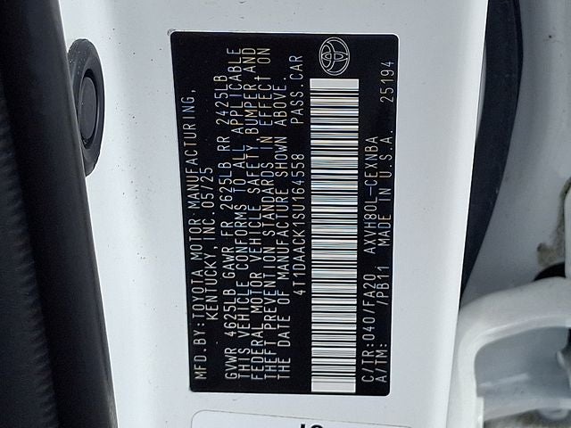 2025 Toyota Camry LE