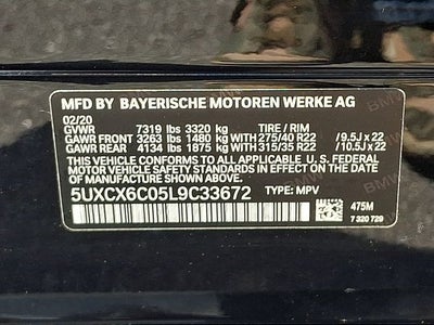 2020 BMW X7 M50i