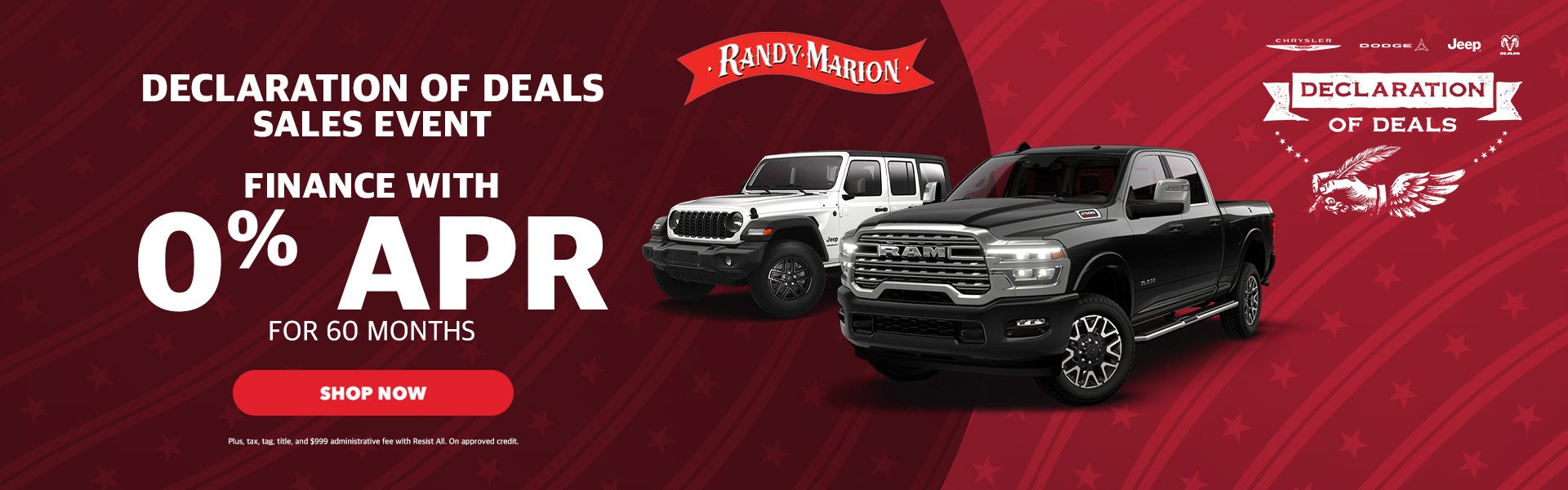 Declaration Of Deals All Month